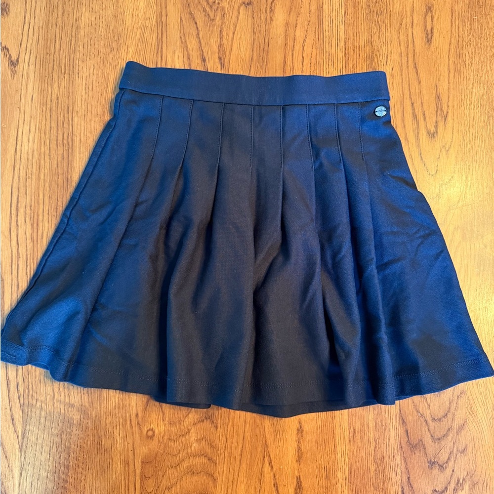 Zara Girls Black Pleated Skirt